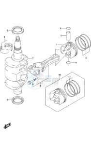 DF 20A drawing Crankshaft