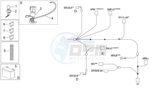 Sport City Cube 250-300 ie e3 drawing Electrical system II