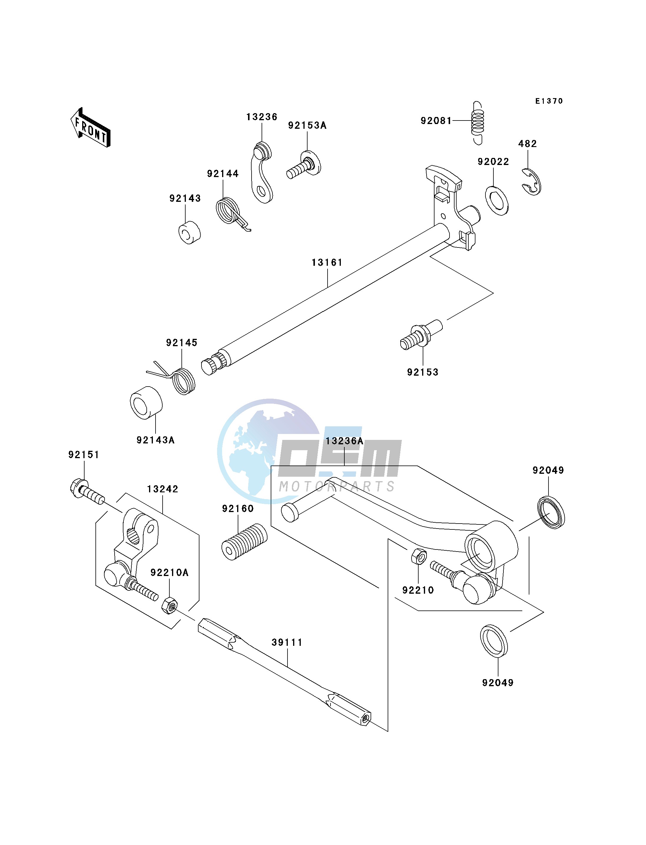 GEAR CHANGE MECHANISM