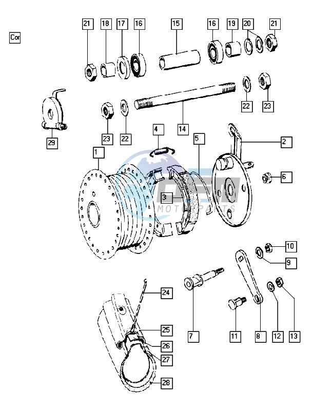 Rear wheel I