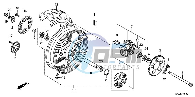 REAR WHEEL