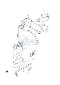 DF 9.9 drawing Ignition Coil