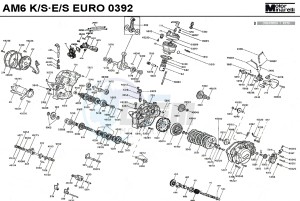 AM 6 ENGINE 50 drawing MOTORG