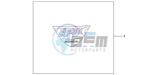 EPSO STICKER FIREBLADE WS