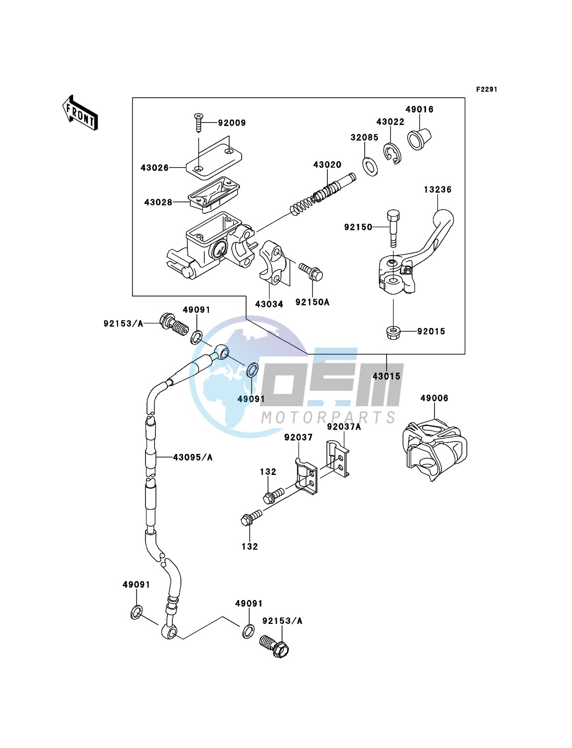 Front Master Cylinder