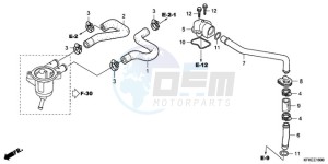 VTR2509 Australia - (U / MK) drawing WATER PIPE