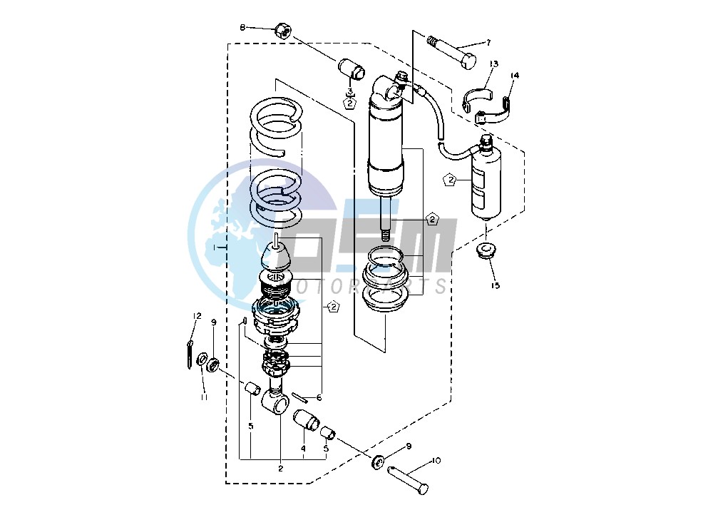 REAR SHOCK ABSORBER