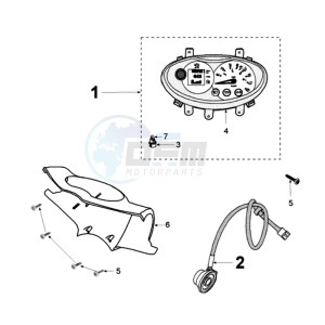 VSX A BE drawing WITTE SPEEDO FOR LIMITER