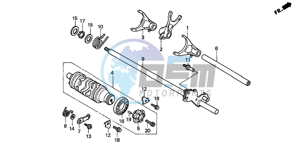 GEARSHIFT DRUM