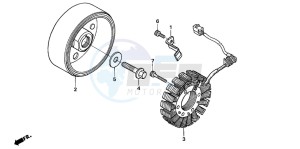 CBF600S drawing GENERATOR (CBF600S6/SA6/N6/NA6)