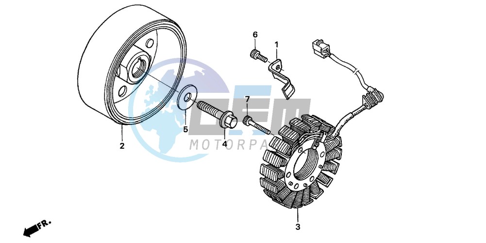 GENERATOR (CBF600S6/SA6/N6/NA6)