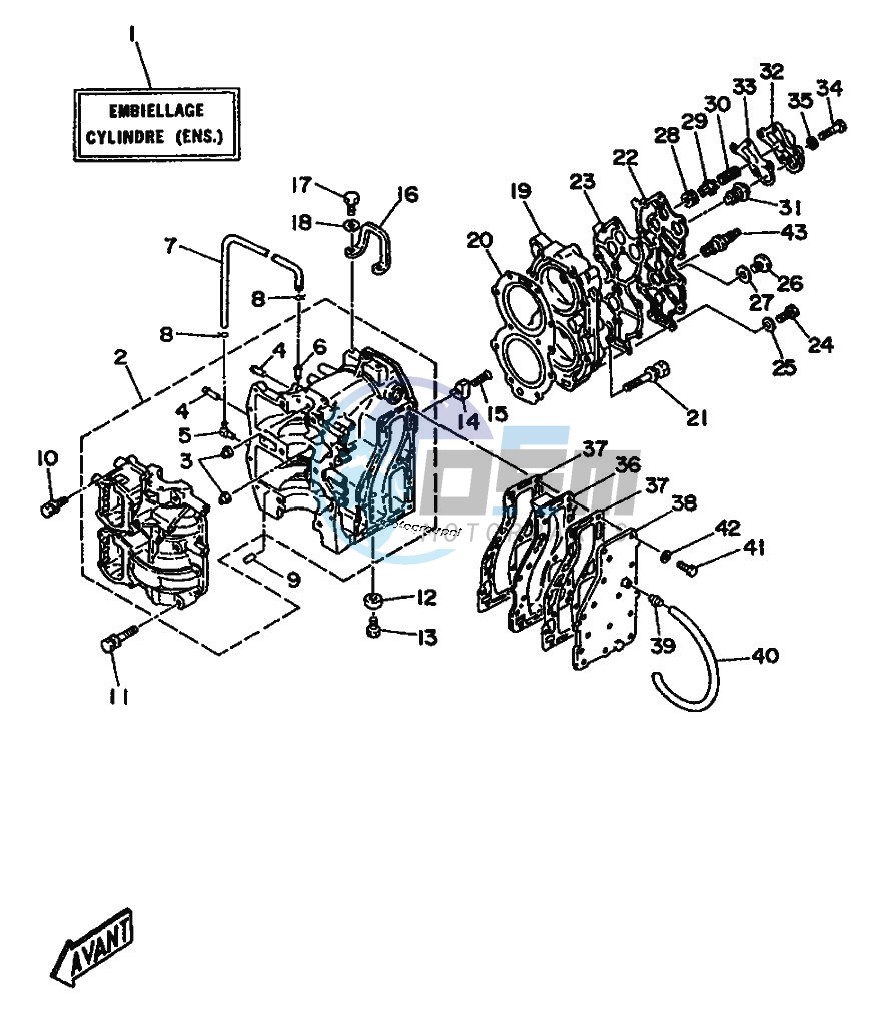 CYLINDER--CRANKCASE