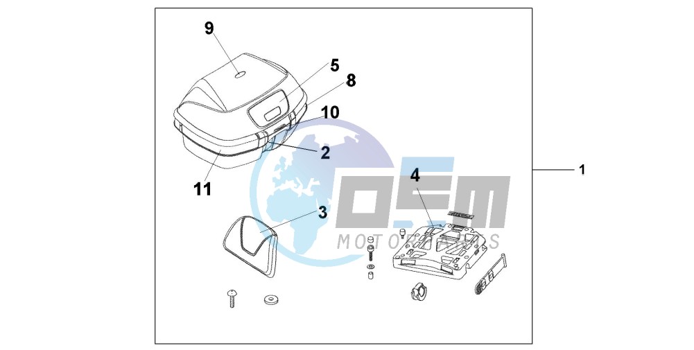 TOP BOX 45L