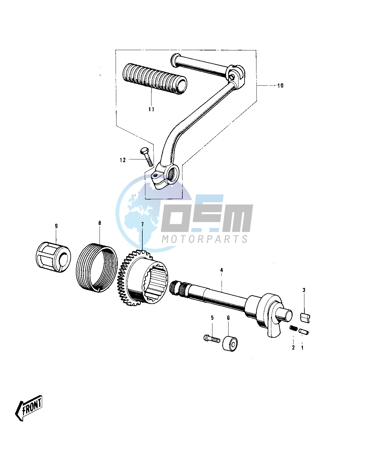 KICKSTARTER MECHANISM