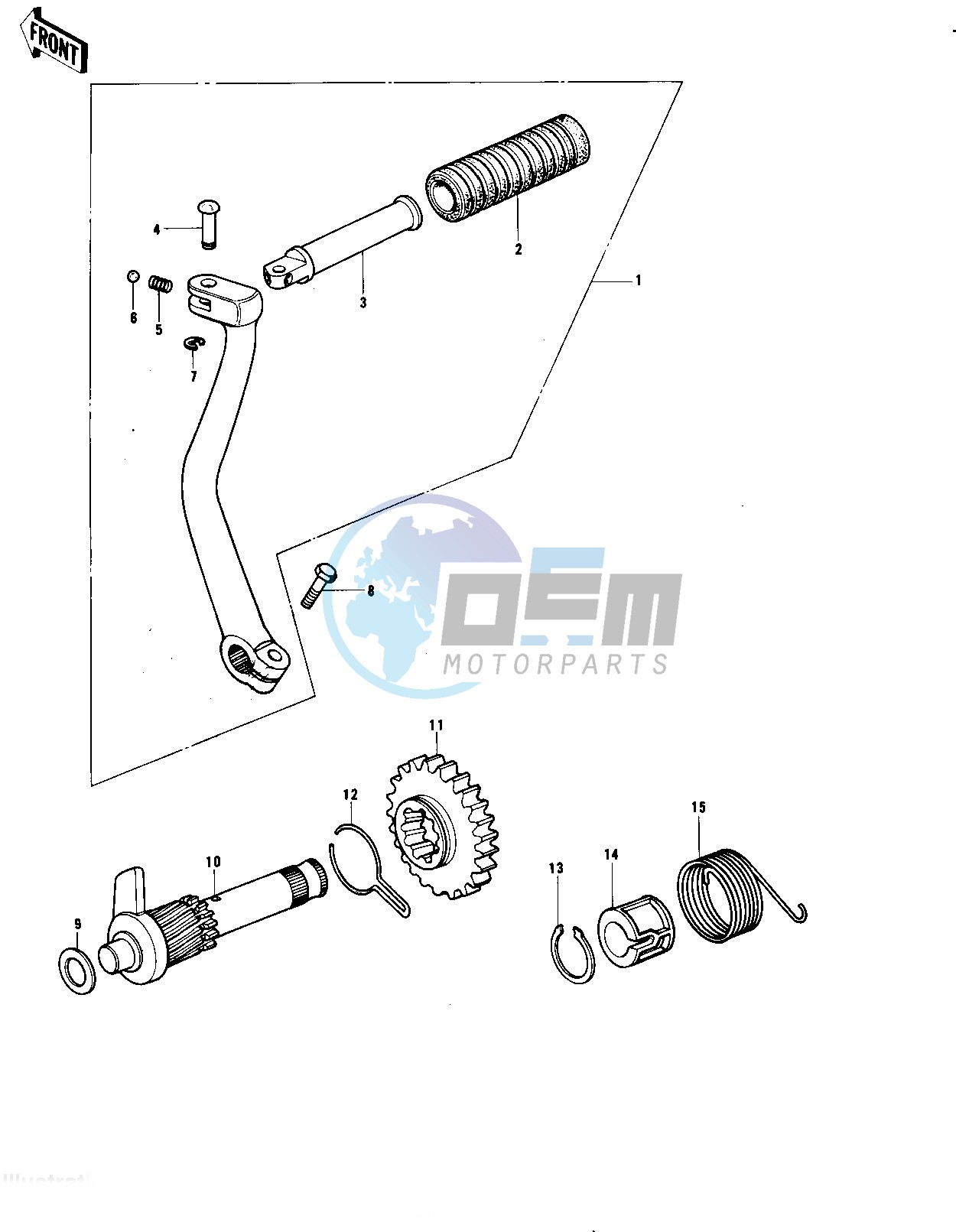 KICKSTARTER MECHANISM