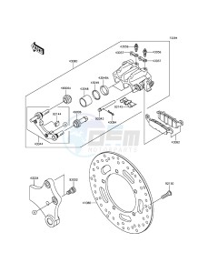 VULCAN 900 CUSTOM VN900CGF GB XX (EU ME A(FRICA) drawing Rear Brake