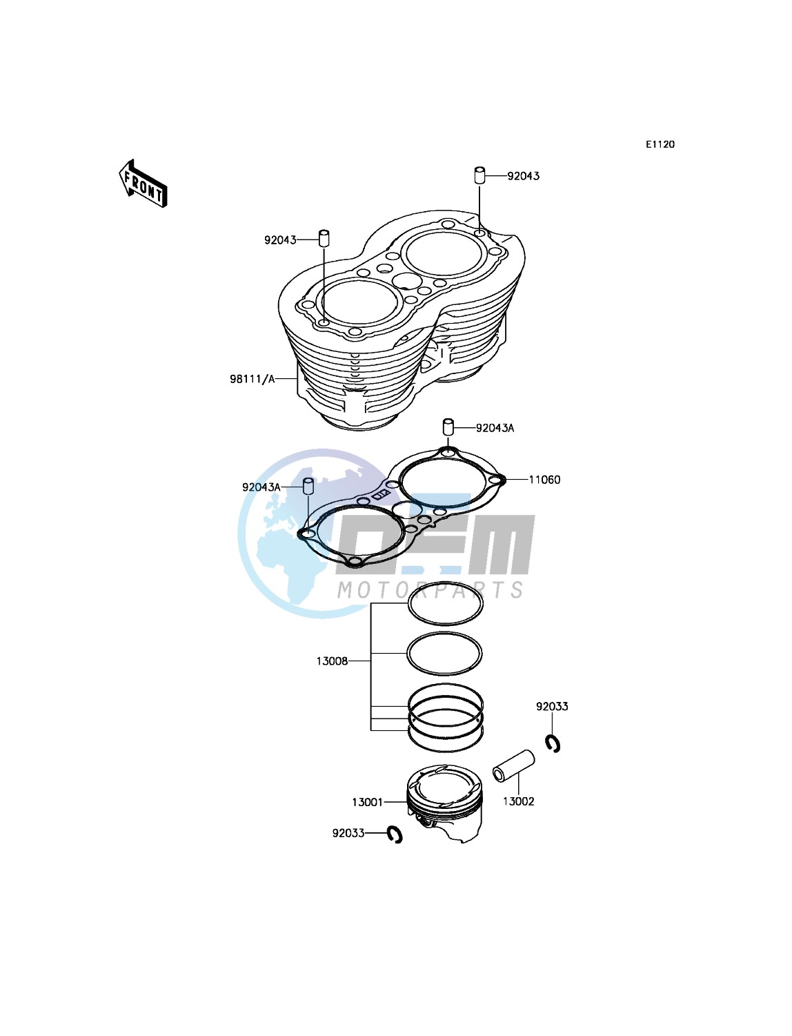 Cylinder/Piston(s)