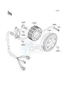 JET SKI 900 STX JT900-E2 FR drawing Generator