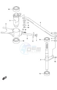 DF 350A drawing Clutch Rod