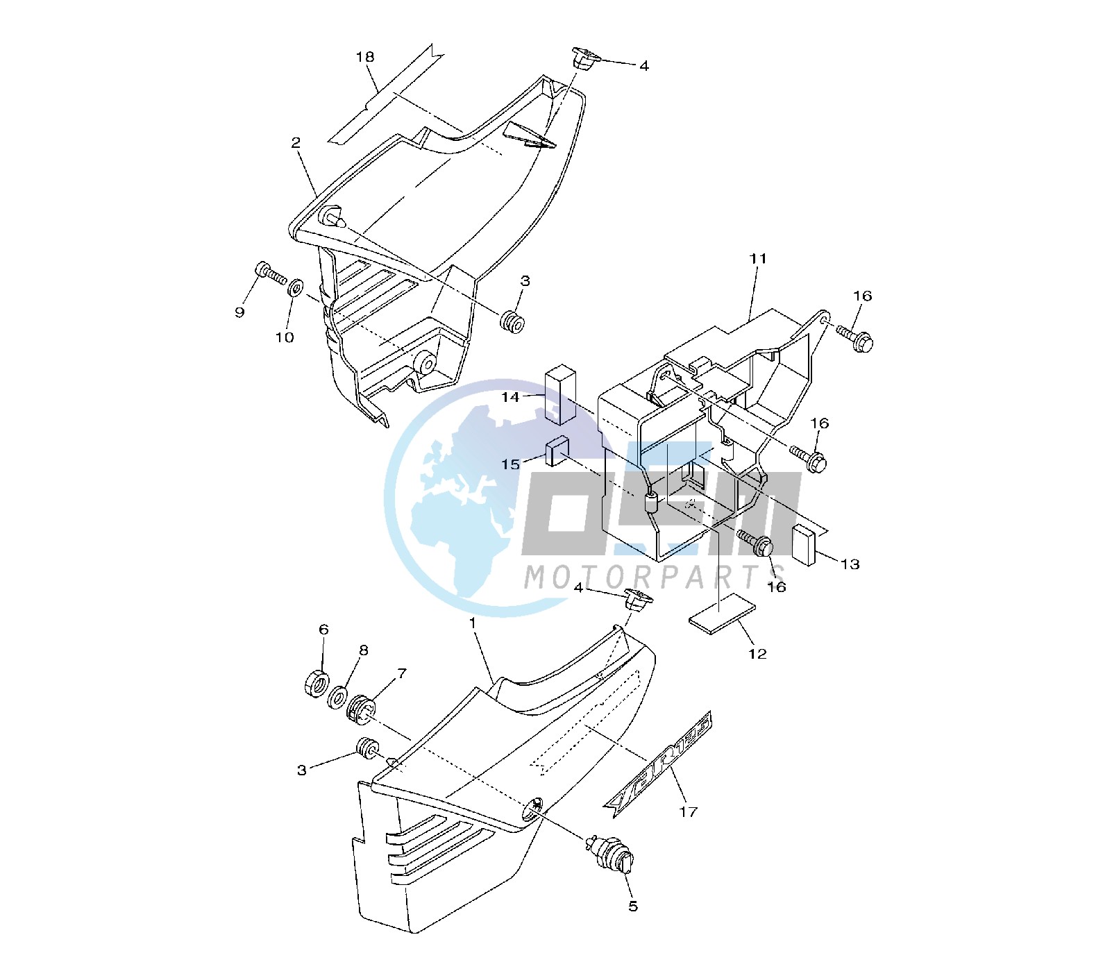 SIDE COVERS 3D92