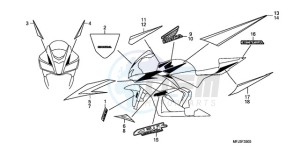 CBR600RRA Europe Direct - (ED) drawing MARK/STRIPE (6)