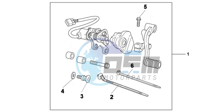 KIT,DCT PEDAL SHI