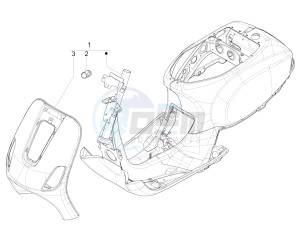 LX 125 4T 3V ie drawing Frame - bodywork