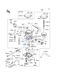 VN800 CLASSIC VN800-B10P GB XX (EU ME A(FRICA) drawing Carburetor