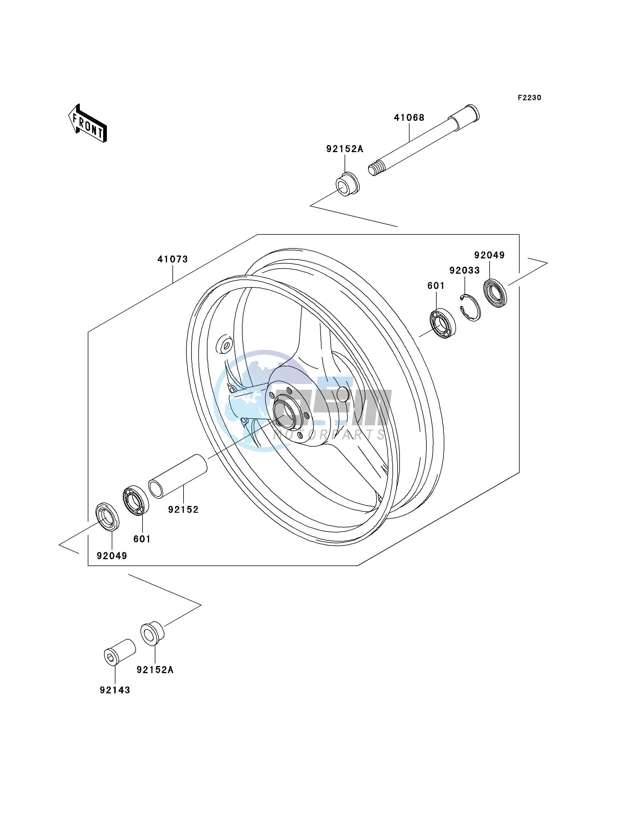 FRONT WHEEL