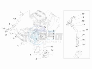 GP 800 drawing Cooler pump