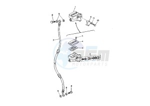 XV DX VIRAGO 535 drawing FRONT MASTER CYLINDER