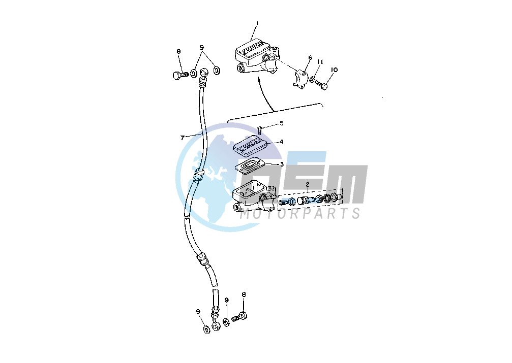 FRONT MASTER CYLINDER