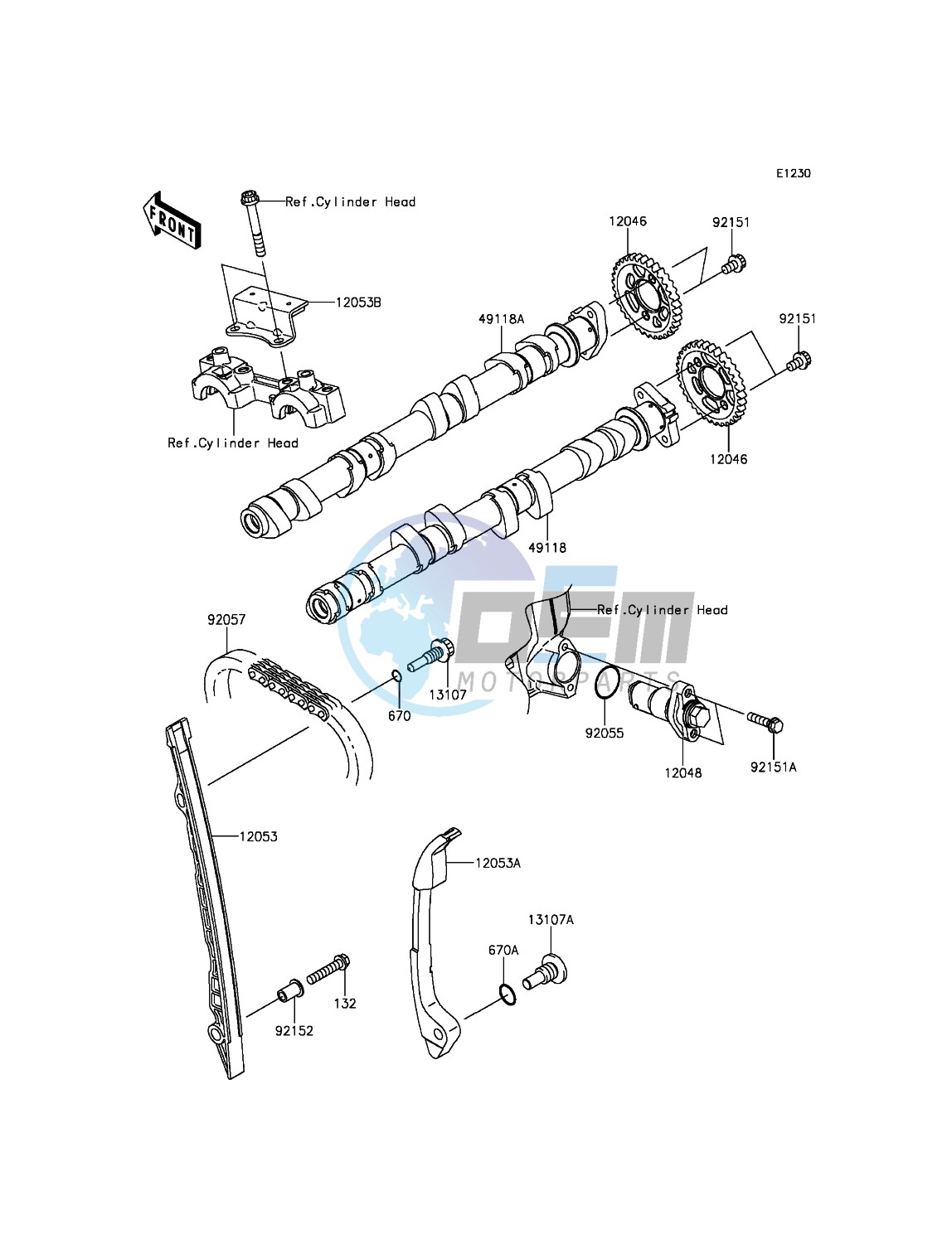 Camshaft(s)/Tensioner