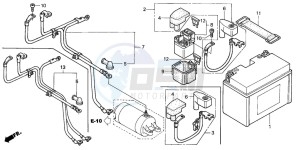 NSS250A JAZZ drawing BATTERY