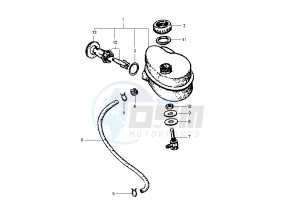 PX 125-150-200 drawing Oil tank