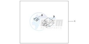 NC700SAD NC700S ABS 2ED - (2ED) drawing KIT  RELAY SET