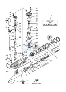 Z150Q drawing LOWER-CASING-x-DRIVE-1