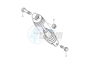 BW'S ORIGINAL EURO2 50 drawing REAR SHOCK ABSORBER