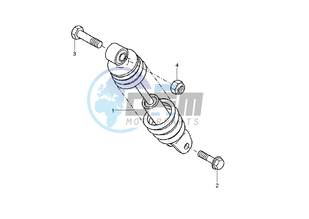 REAR SHOCK ABSORBER