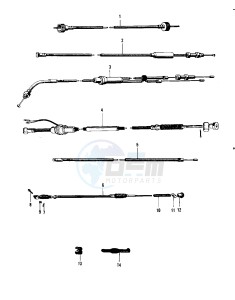 F4 [SIDEWINDER] 250 [SIDEWINDER] drawing CABLES