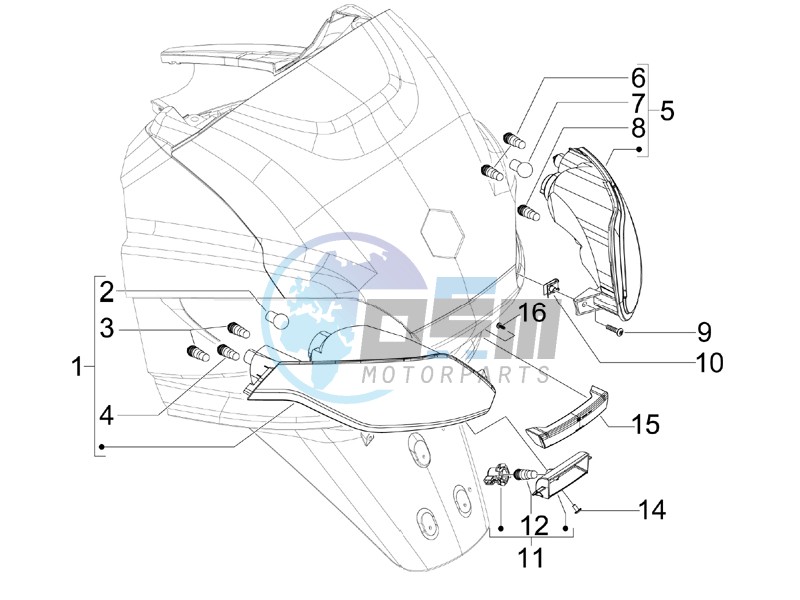 Tail light - Turn signal lamps