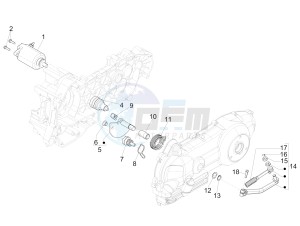 Liberty 125 4t ptt (SL) SL drawing Starter - Electric starter