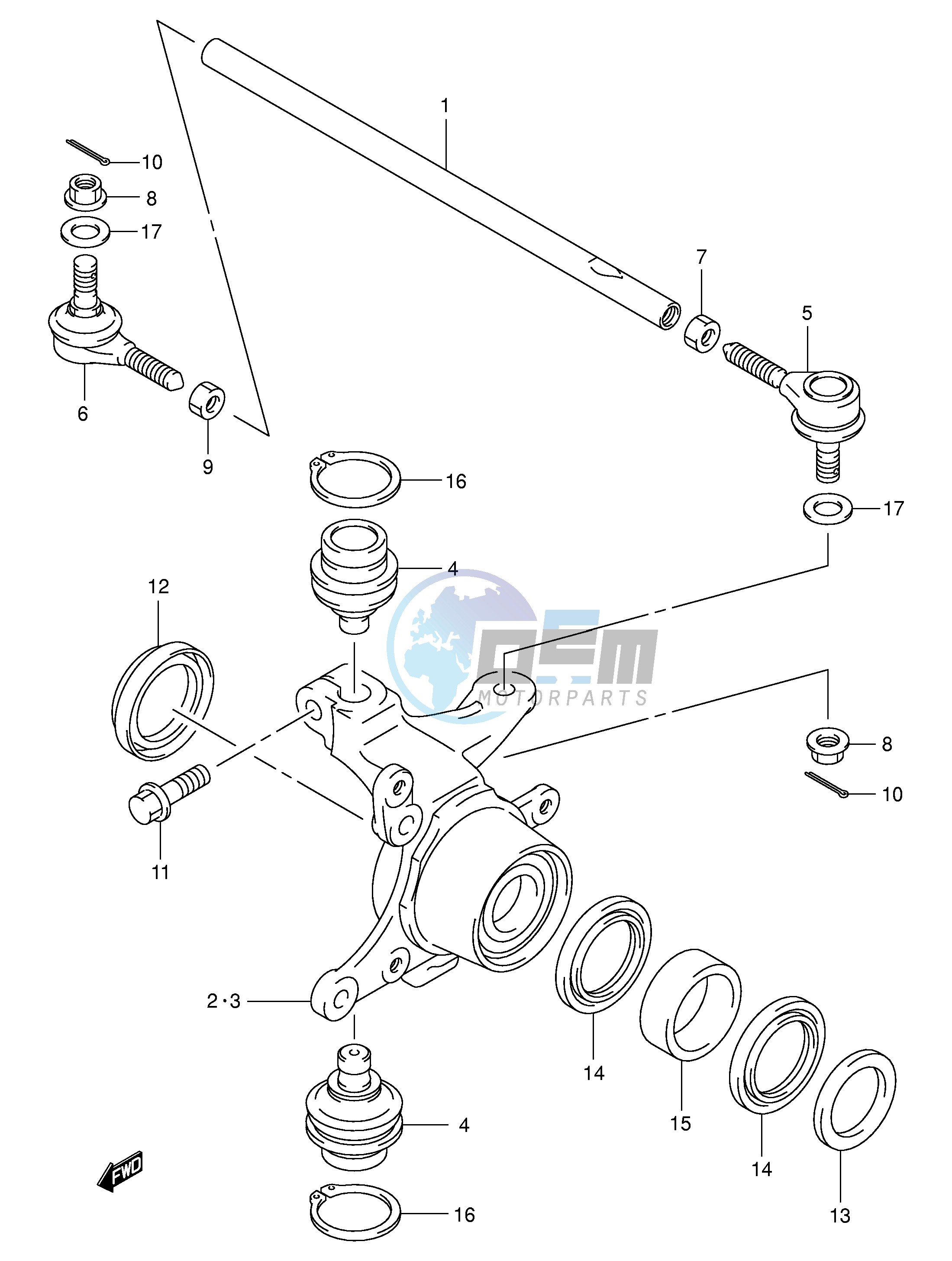 STEERING KNUCKLE