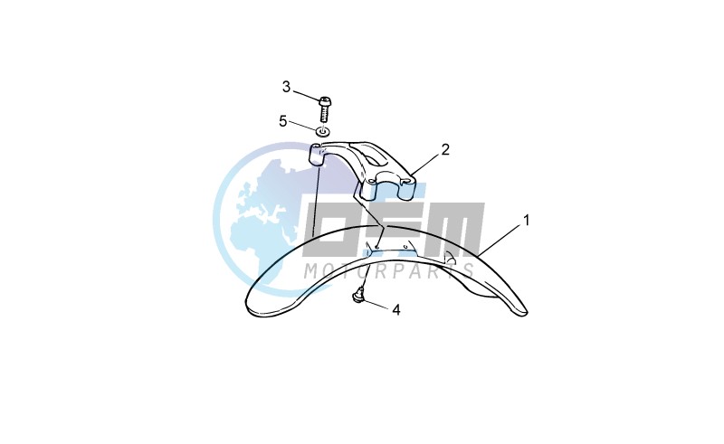 Front body - Front mudguard