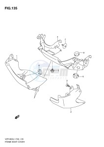 VZR1800 (E2) INTRUDER drawing FRAME BODY COVER