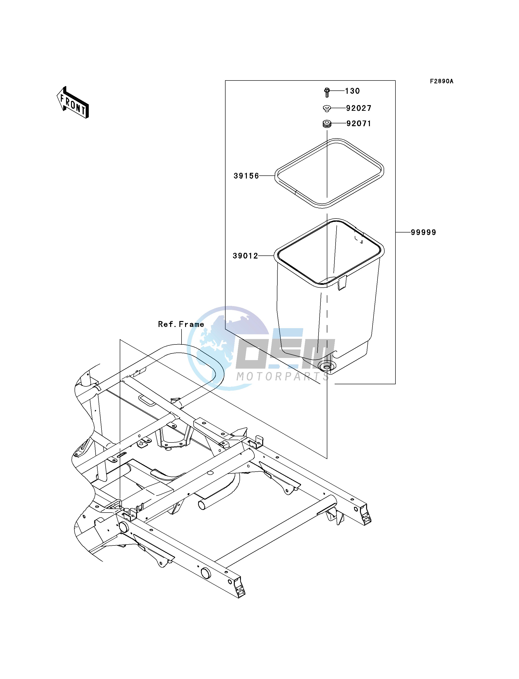 OPTIONAL PARTS-- FRAME- -