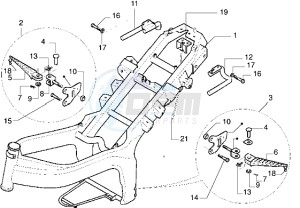 DNA 50 drawing Chassis - Central stand