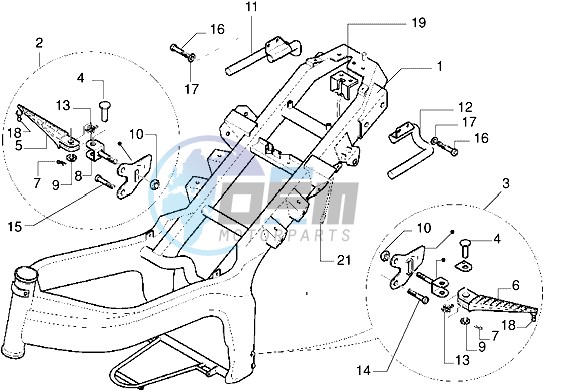 Chassis - Central stand