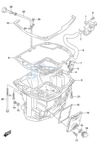 DF 200AS drawing Oil Pan