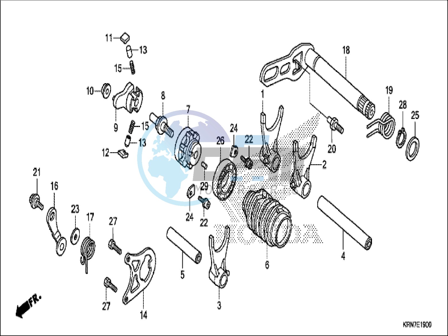 GEARSHIFT DRUM